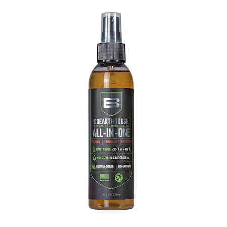 Breakthrough Clean Technologies Battle Born Bio-Synthetic All-In-One CLP Cleaner, Lubricant, & Protectant, 6oz Bottle BB-AIO-6OZ